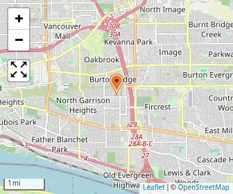 Map of Vancouver Montessori School