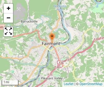 Map of Fairmont Catholic Grade School