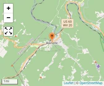 Map of Rainelle Christian Academy