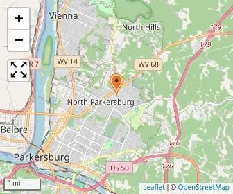 Map of Parkersburg Academy