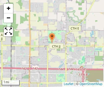 Map of Fox Valley Lutheran High School