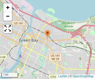 Map of Green Bay Christian Schools
