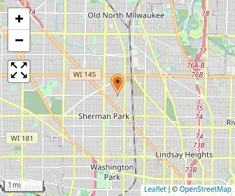 Map of Milwaukee Spectrum Inc