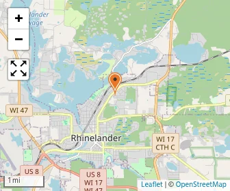 Map of Rhinelander SDA Elementary School