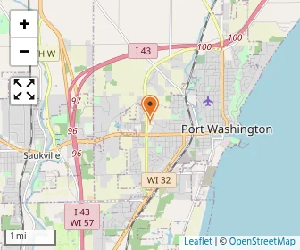 Map of St. Johns Lutheran Academy