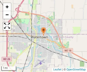 Map of St. John's Lutheran School