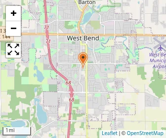 Map of St. John's Lutheran School