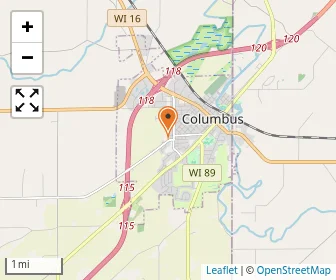 Map of Zion Evangelical Lutheran School