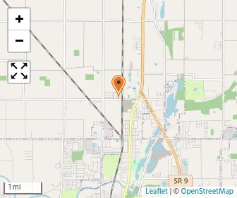 Map of Indiana Christian Academy