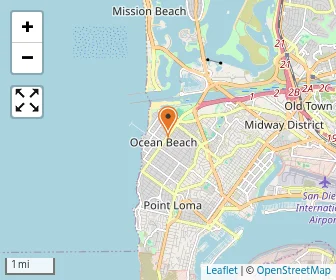 Map of Community School Of San Diego