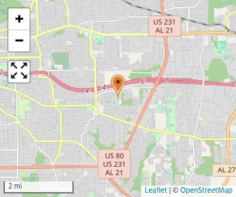Map of Trinity Presbyterian School