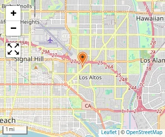 Map of Nazarene Christian School Of Long Beach