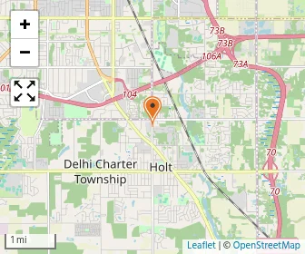Map of Central Lutheran High School