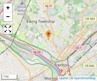 Map of Capital Health System Children's Center
