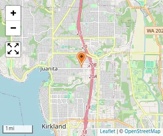 Map of La Petite Academy - Kirkland