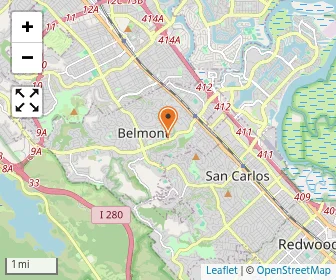 Map of Notre Dame High School