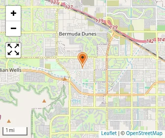 Map of First School Of The Desert-La Quinta