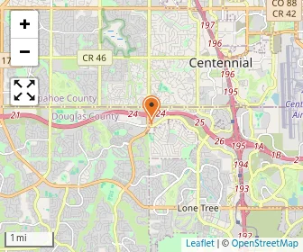 Map of Creme De La Creme Colorado