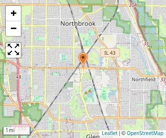 Map of Creme De La Creme Glenview