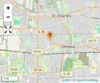 Map of Kensington School Of Geneva