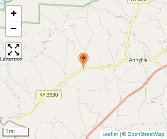 Map of Jackson County Christian School