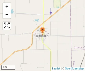 Map of Hickory Hill