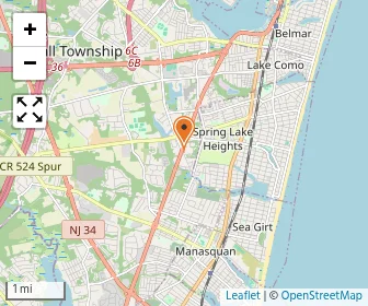 Map of Tiny Treasures Nursery School