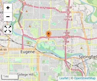 Map of Looking Glass Stepping Stone Program School