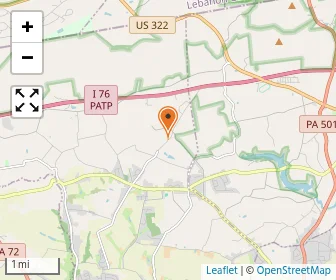 Map of Oak Lane Mennonite School