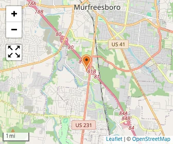Map of Rutherford Academy