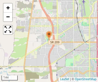 Map of Copper Hills Youth Center