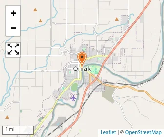 Map of Omak East Elementary School