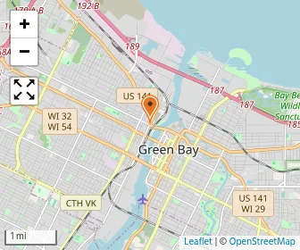 Map of Green Bay Trinity Lutheran School