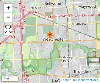 Map of Westchester Christian School