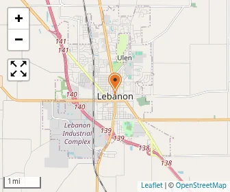 Map of Central Indiana Teen Challenge