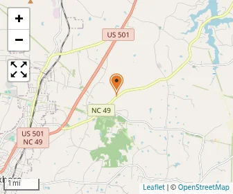Map of Zion Christian Academy