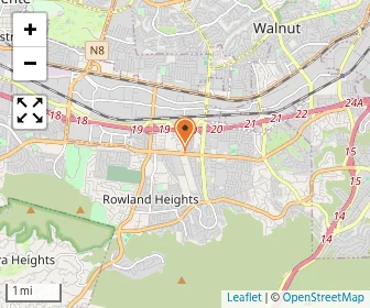 Map of California University Preparatory School