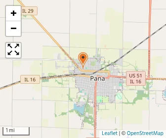 Map of Pana Christian Academy