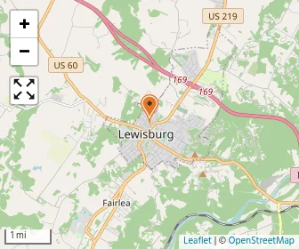 Map of Greenbrier Valley Academy