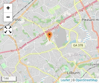 Map of Greater Atlanta Christian School