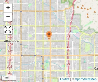 Map of Phoenix Hebrew Academy