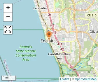 Map of Rancho Encinitas Academy