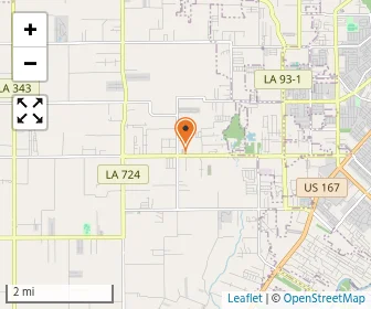 Map of Southside Christian Academy
