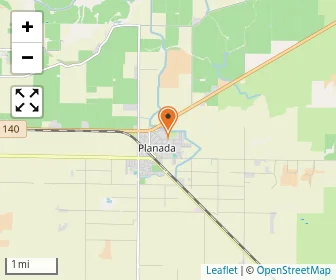 Map of Planada Christian Academy