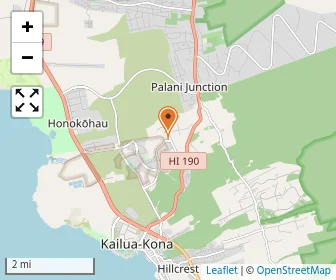 Map of Hawaii Montessori Schools - Kona Campus