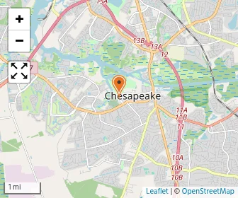Map of Chesapeake Montessori School