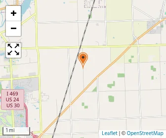 Map of Westridge Amish School