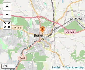 Map of Butler Montessori School