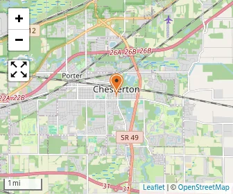 Map of Chesterton Montessori School