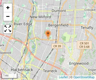 Map of Bergenfield Montessori Early Learning Center